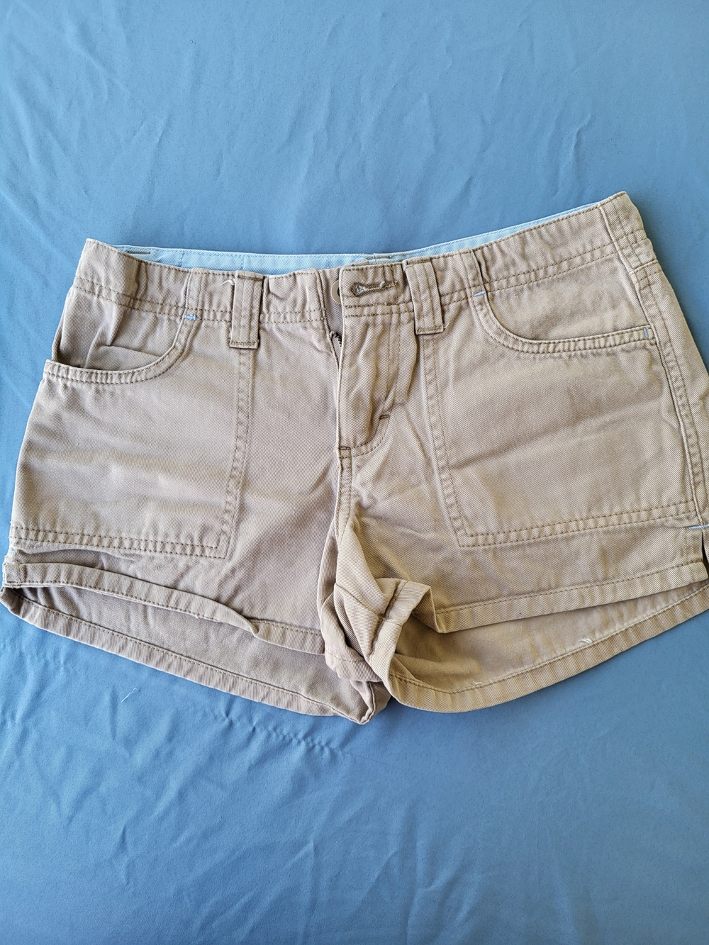 Aeropostale Beige/Tan Casual Cotton Shorts